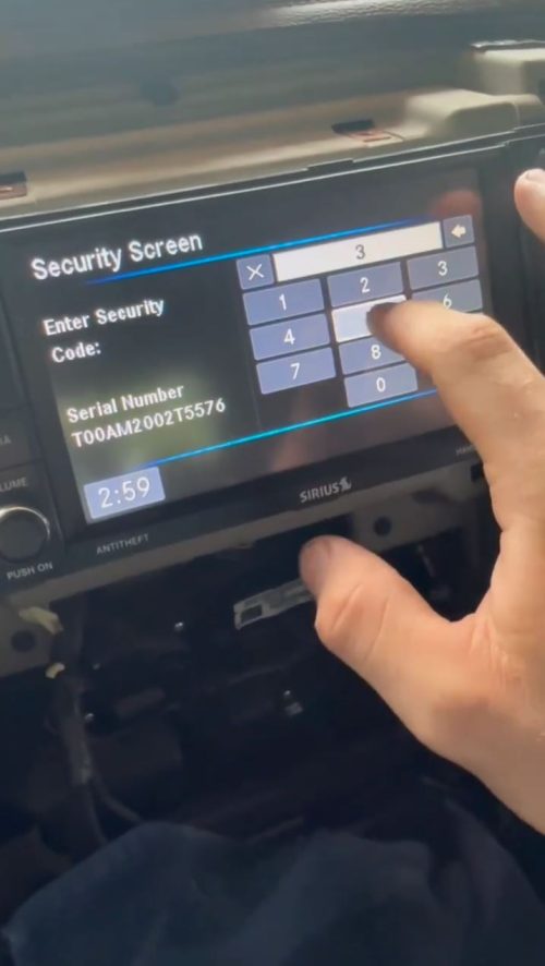 Customer testimonial - RAM 2500 radio code works - mentions findradiocode.com
